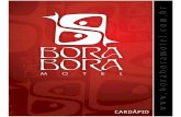 Cardápio Borabora