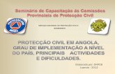 A Proteção Civil em Angola, “grau de implementação a nível do país” | Francisco Bimba