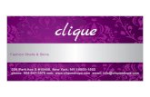 Clique Fashion Catalog 2013