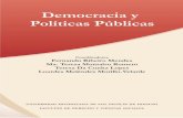 Democracia y Políticas Públicas