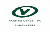 Cartilha Eleitoral do PV – Eleições 2012