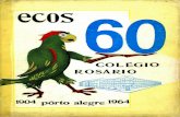 Revista Ecos Rosariense 1964 | Colégio Marista Rosário