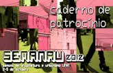Caderno de Patrocínio - SemanAU/UFMT