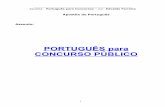 Apostila De Portugues - Portugues Para Concurso Publico