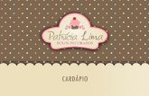 Cardápio Patricia Lima