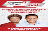 Donisete Braga Prefeito em Sintonia com o Governo Dilma
