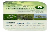 Folder do Seminário sobre Resíduos Sólidos e Sustentabilidade