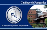 CATÁLOGO DE POSTGRADOS UCA