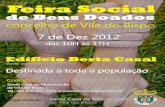 Cartaz da Feira Social 2012