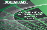 RfaAcademy - Agenda Formativa Nov/Dez 2012