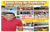 Informativo da Gestão Construir e Cuidar das Pessoas - Santa Cruz do Capibaribe - 2009/2012