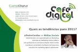 Tendências em Redes Sociais para 2011. Apresentação de Pedro Cordier no café Digital