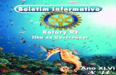 Boletim N° 14 do Rotary RJ Ilha do Governador