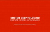 Código Deontológico. Instituto de Arte Contemporáneo