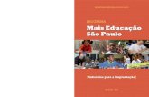 Mais Educação São Paulo - Subsídios para Implantação