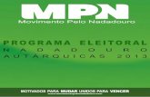 Programa eleitoral MPN