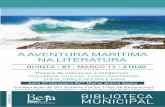 Biblioteca Municipal | A aventura marítima na literatura | 7 Março de 2013