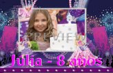 Julia 8 anos