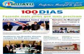 JORNAL 100 DIAS DA GESTÃO ADERILO ALCÂNTARA