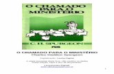 O CHAMADO PARA O MINISTÉRIO - C. H. Spurgeon