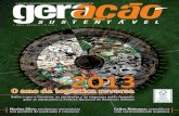 2013 Revista Geração Sustentável . Dedo de Gente