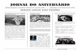 Jornal do Aniversário da Lúcia Vaz Pedro