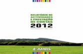 Relatório de Actividades e Prestação de Contas 2012