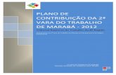 Plano de Contribuição da 2ª Vara do Trabalho de Marabá