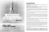 10.10.10 Manifesto contra a Pena de Morte