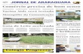 Jornal de Araraquara - ED. 925 - 15 e 16 de Jan de 2011
