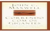 CORRENDO COM OS GIGANTES - John C Maxwell