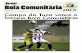 Jornal Bola Comunitária - Edição de Abril