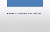 Estatuto Centro Acadêmico de Finanças