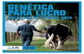 Genética para lucro catálogo de touros 2014