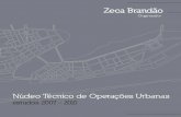 Núcleo Técnico de Operações Urbanas estudos 2007-2010