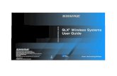 Receptor Wireless SHURE SLX4 - Manual Sonigate