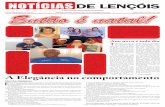 JORNAL NOTÍCIAS DE LENÇÓIS EDIÇÃO ESPECIAL DE NATAL