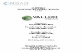 Relatório Trimestral Vallor Urbano - JAN, FEV, MAR 2012