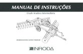 Manual de Instruções | Grade Aradora | Inroda