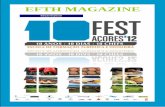 28ª Edição EFTH Magazine especial 10 Fest