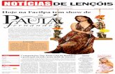 JORNAL NOTÍCIAS DE LENÇÓIS - EDIÇÃO 028 - 04/05/2012.