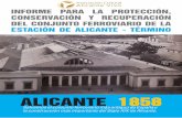 Informe Estación de Alicante 1858