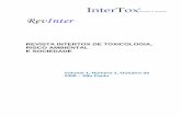 Revista Intertox - Revinter- Volume 1 Número 1 Outubro de 2008