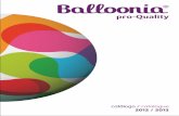 Catálogo Balloonia 2012-2013