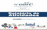 Relatório de Atividades do IV ENAFE