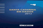 Santa Catarina em Dados 2012