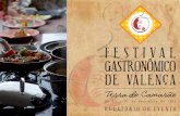 Relatório do Festival Gastronômico de Valença