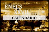 Calendário ENECS 2012