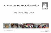 MAIA - Atividades de Apoio à Familia 2012-13