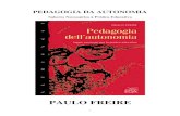 Livro Pedagogia da Autonomia  de Paulo Freire.